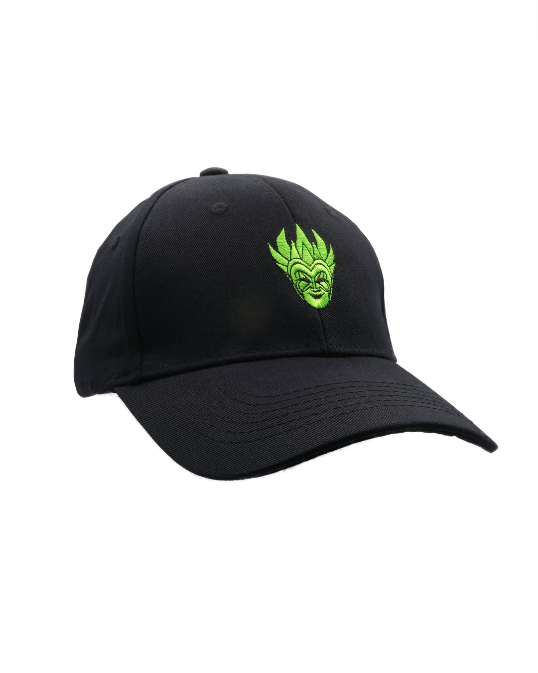 Boris Brejcha - Joker Cap Black (Green Stitched Logo)