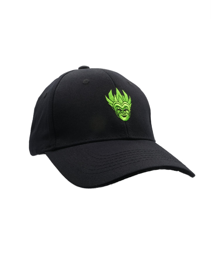 Boris Brejcha - Joker Cap Black (Green Stitched Logo)