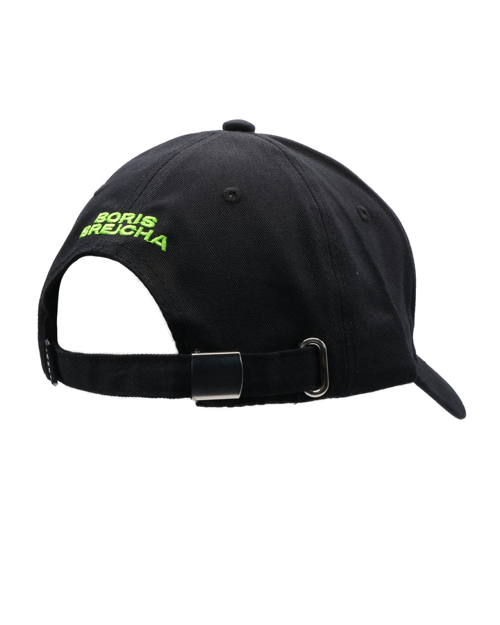 Boris Brejcha - Joker Cap Black (Green Stitched Logo)