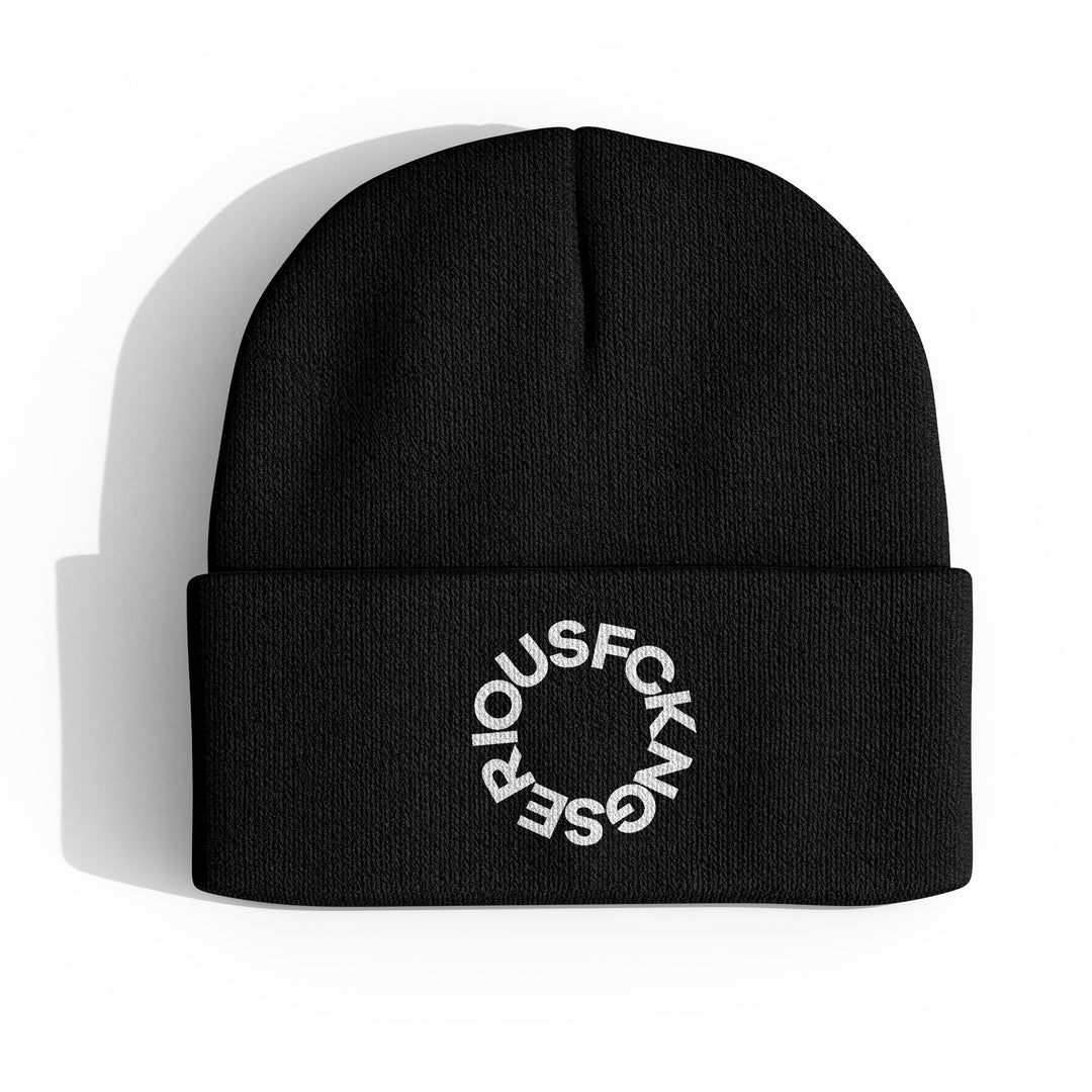 Fckng Serious - Beanie (Stitched Logo)