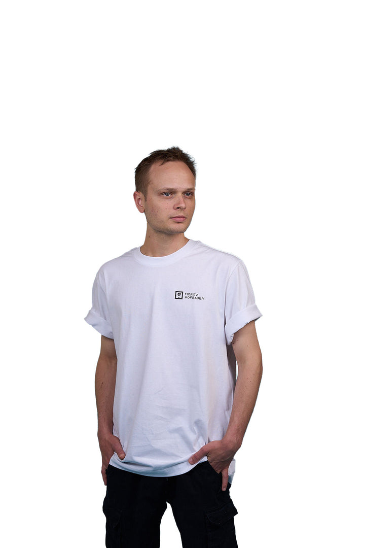 Moritz Hofbauer - Logo Oversized T-Shirt (white)