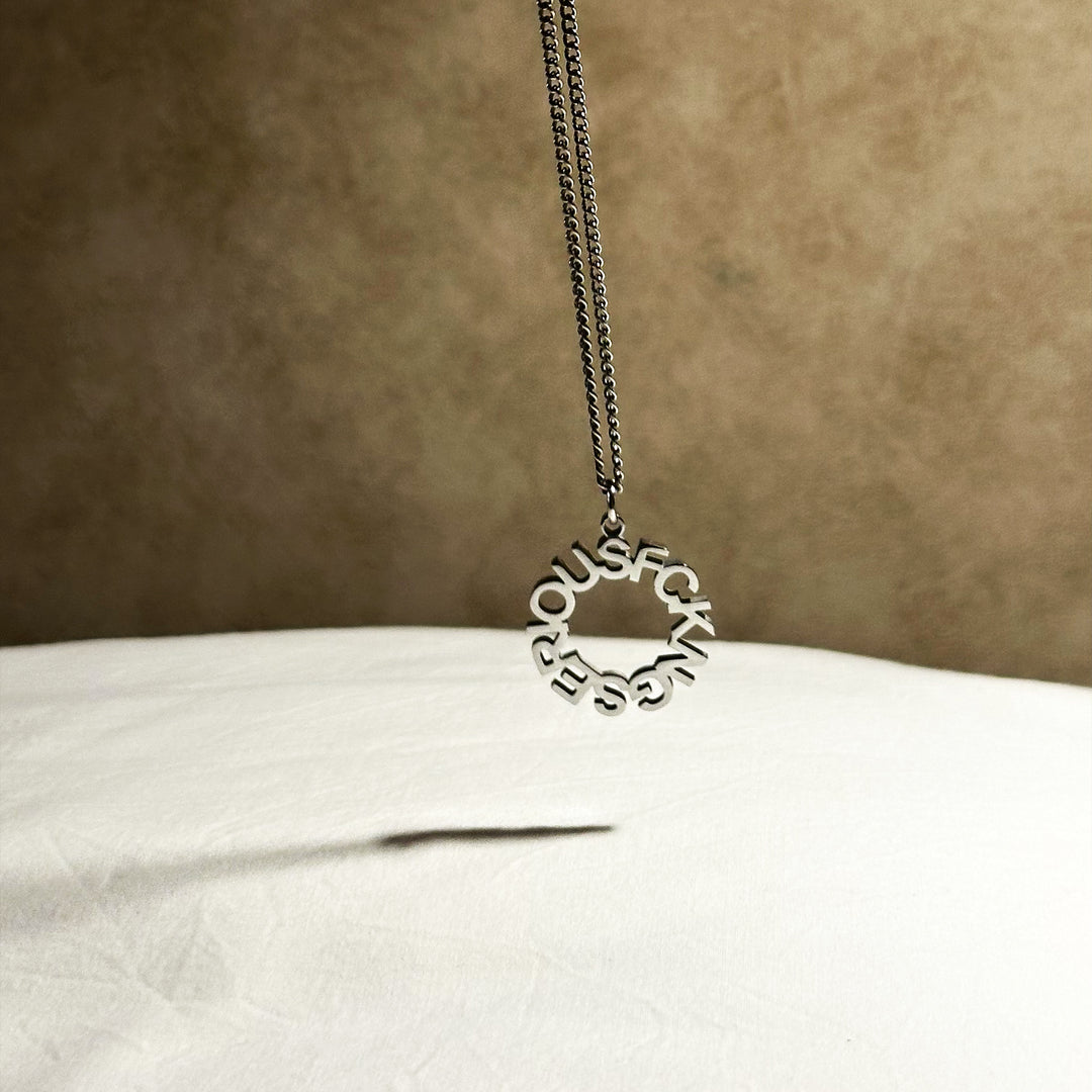 Fckng Serious - Necklace (silver)