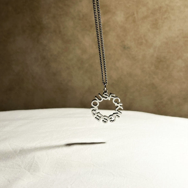 Fckng Serious - Necklace (silver)