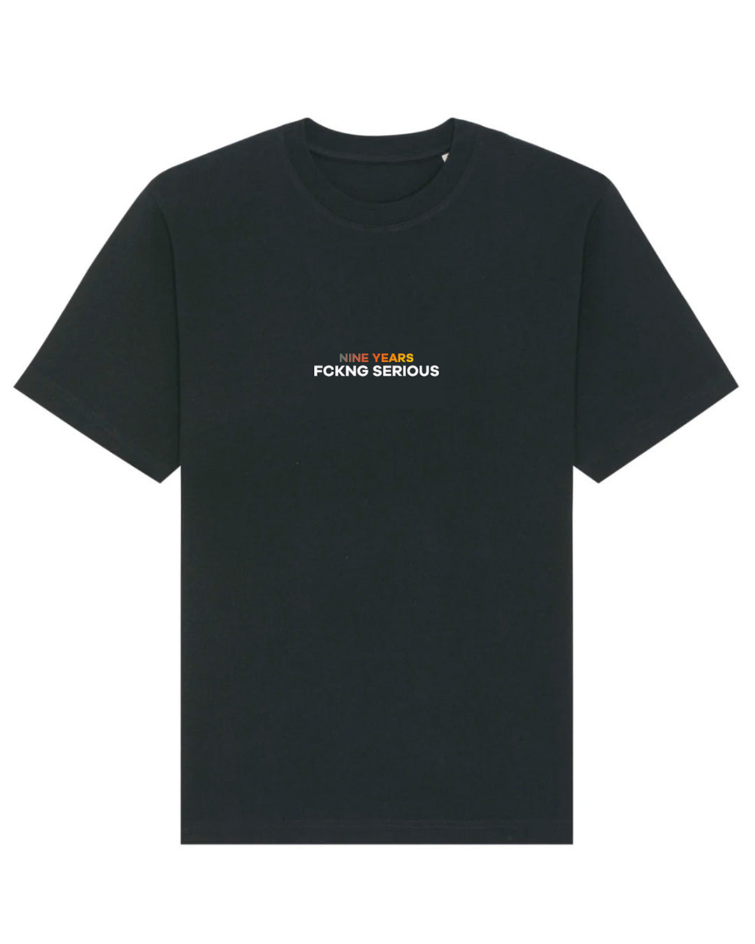 Fckng Serious - Nine Years T-Shirt (black) (relaxed fit)