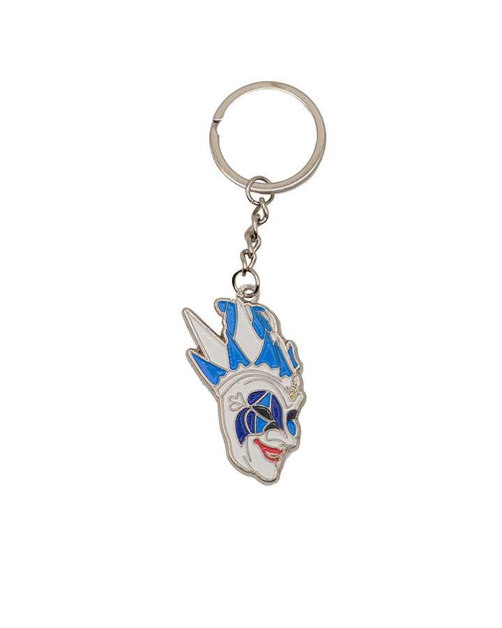 Boris Brejcha - Joker Mask Keychain (blue)