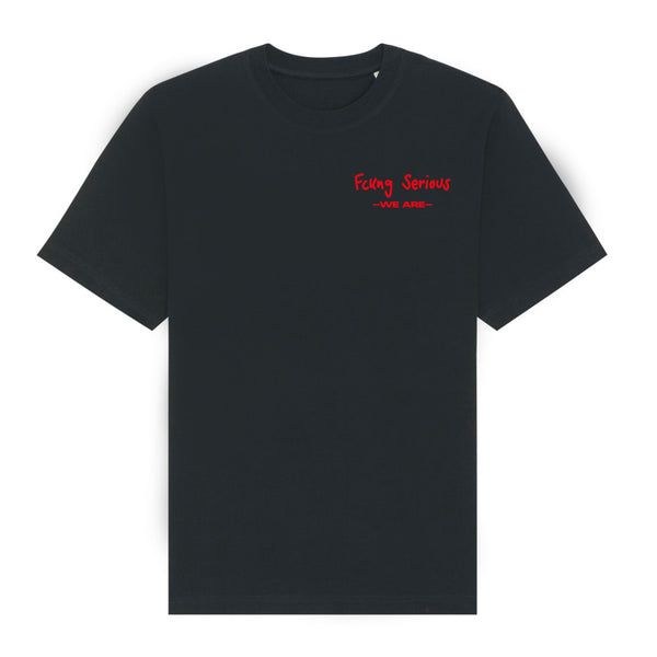 Fckng Serious - R U FCKNG SERIOUS T-Shirt Mini Logo (black