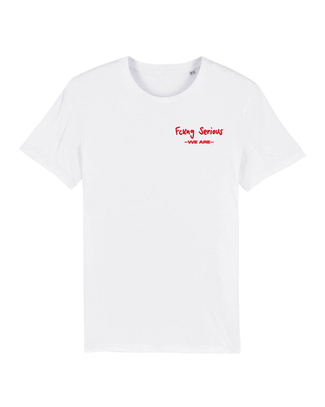 Fckng Serious - R U FCKNG SERIOUS T-Shirt Mini Logo (white)