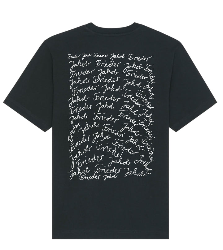 Frieder & Jakob - Handwritten T-Shirt (black)