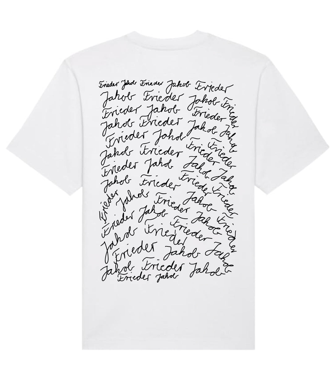 Frieder & Jakob - Handwritten T-Shirt (white)
