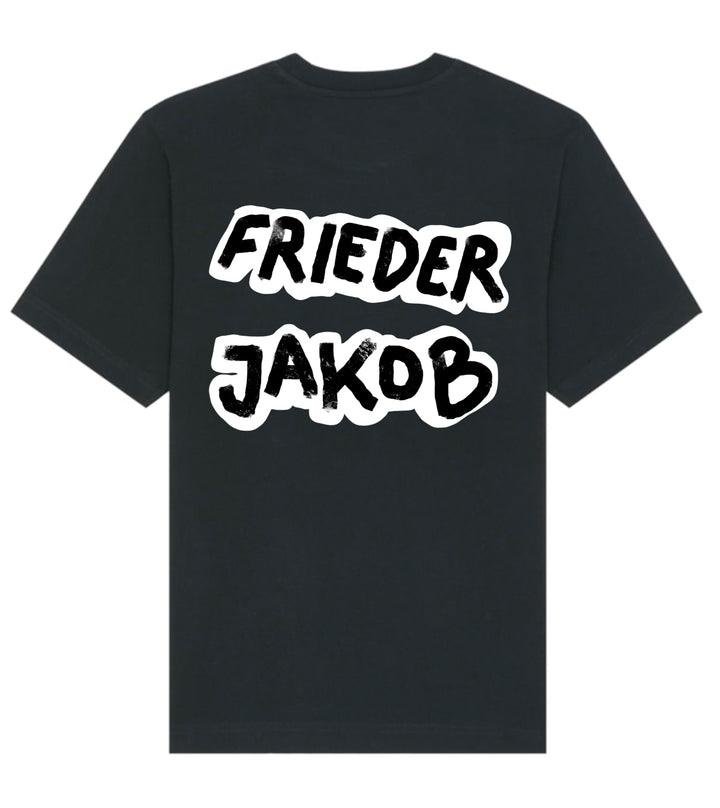 Frieder & Jakob - Logo Backprint T-Shirt (black)