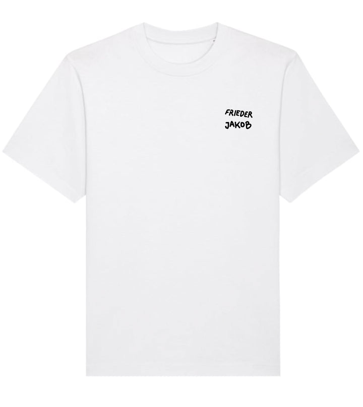 Frieder & Jakob - Logo Backprint T-Shirt (white-black)