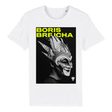 Boris Brejcha T-Shirt with Bors as Joker part 2  print - color: white