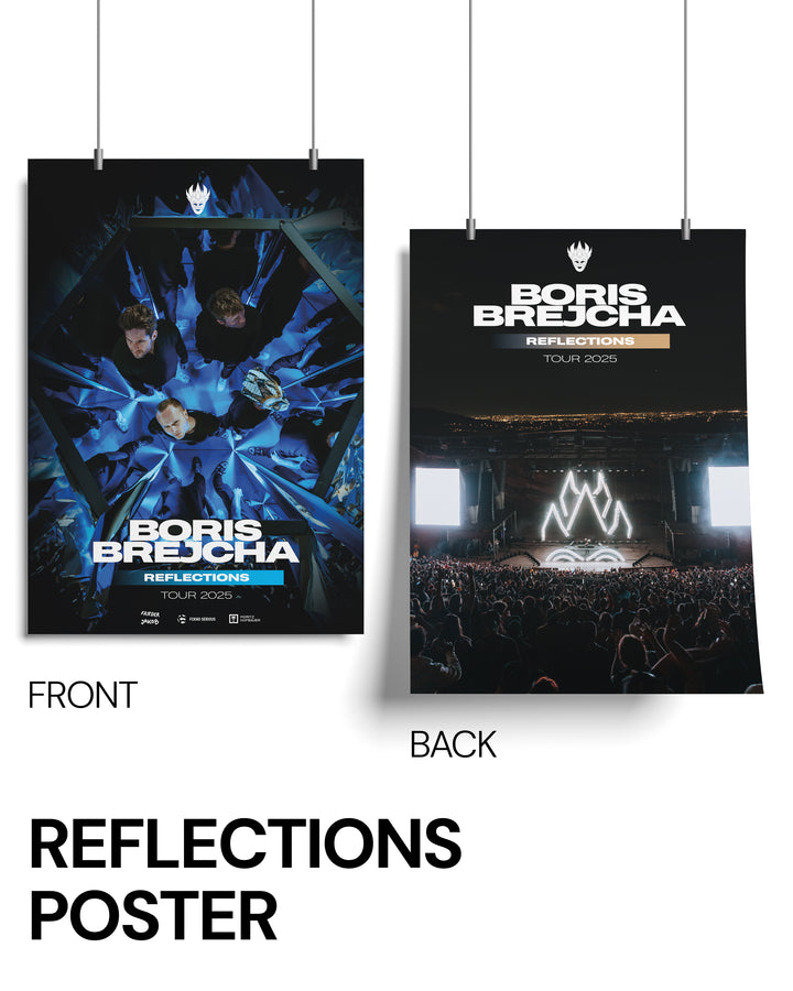 Boris Brejcha - Reflection Tour T-Shirt + Free signed Poster