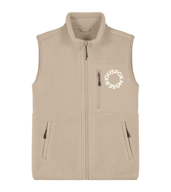 Fckng Serious - Tour Sherpa Vest 2024 dessert dust - LIMITED -