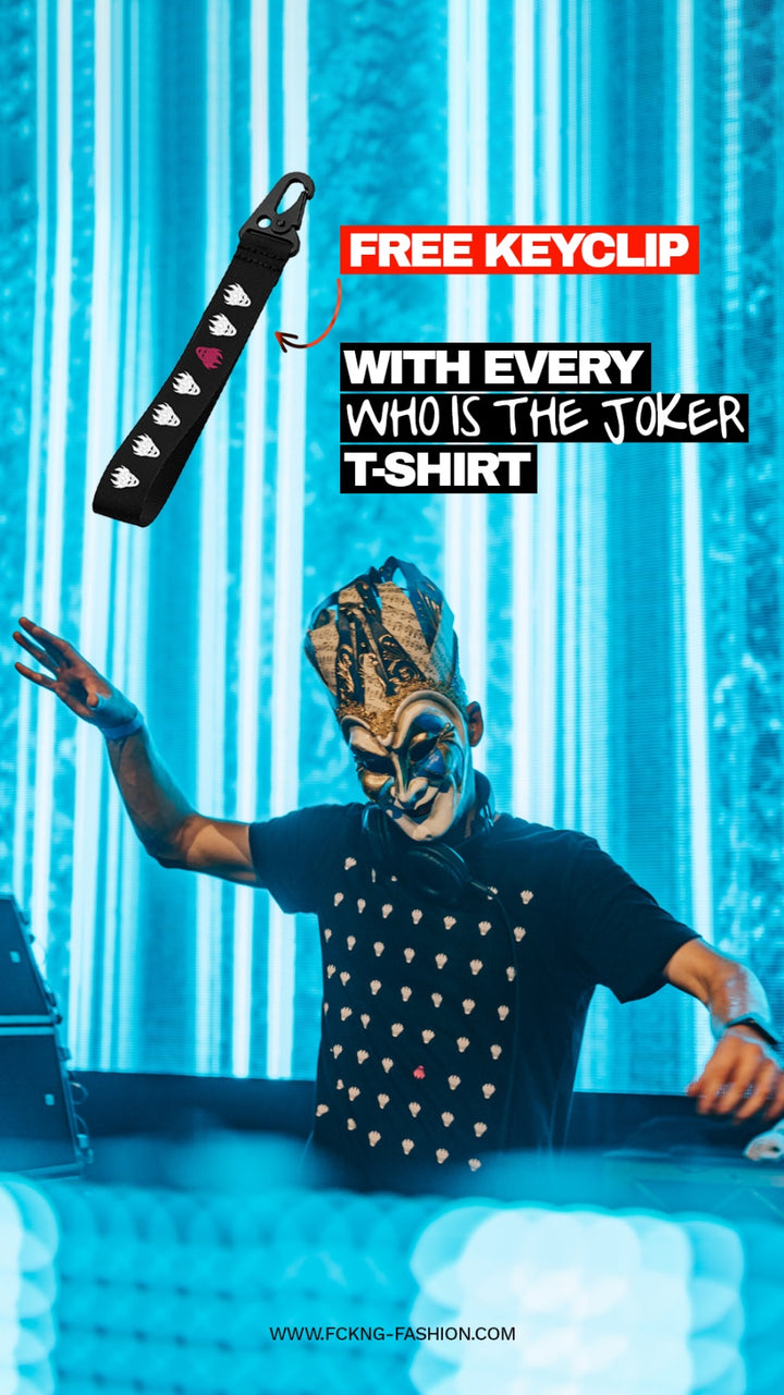 Boris Brejcha - Who Is The Joker? T-Shirt - SPECIAL: Get a FREE KEYCLIP with every T-Shirt