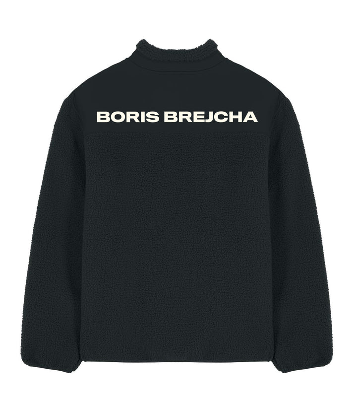 Boris Brejcha- Logo Sherpa Jacket black - LIMITED -