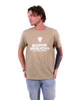 Boris Brejcha T-Shirt - Logo Boris Brejcha - color: sage