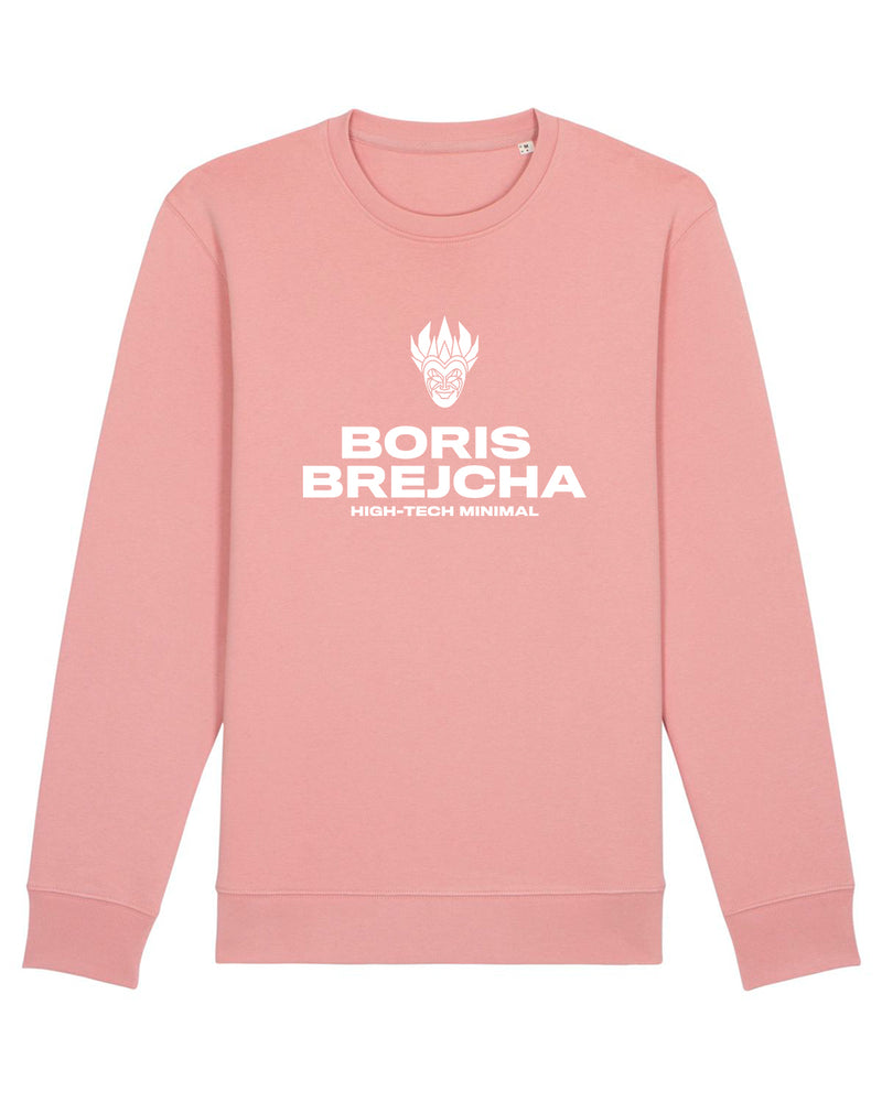 Boris Brejcha Sweater - Logo Boris Brejcha - front - canyonpink