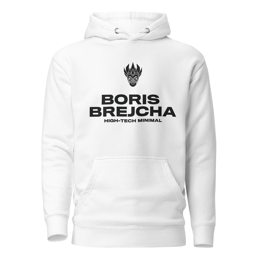 Boris Brejcha - Logo Basic Hoodie (white)