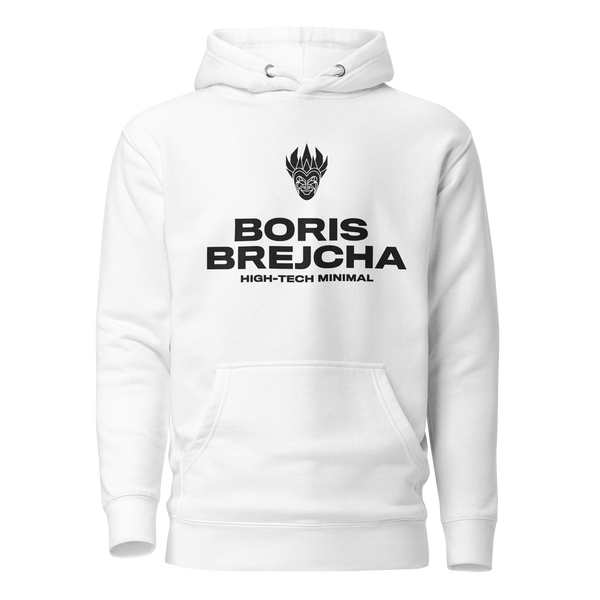 Boris Brejcha - Logo Basic Hoodie (white)